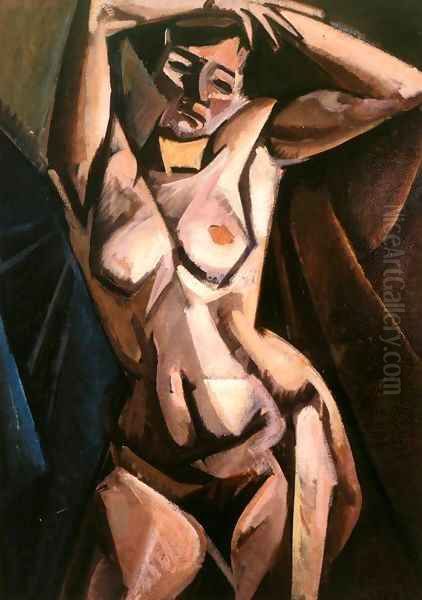 Lounging Nude 1912 - view 1