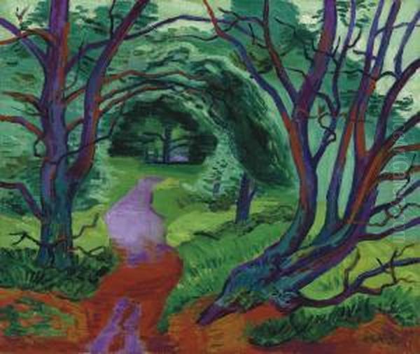 Waldweg - view 1