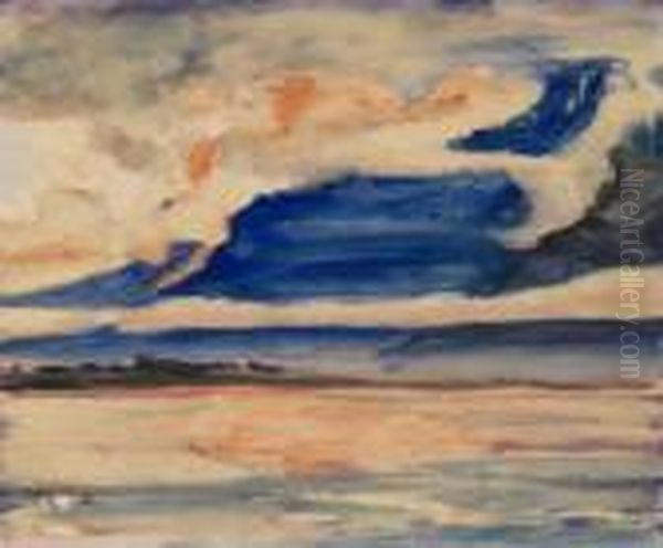 Bergstudie 4 (genfer See). - view 1