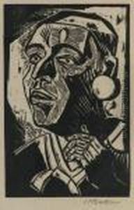 Der Redner by Hermann Max Pechstein
