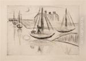 Mondschein by Hermann Max Pechstein