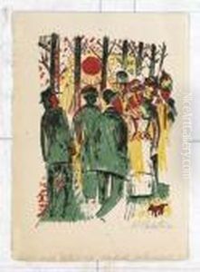 Spaziergang by Hermann Max Pechstein
