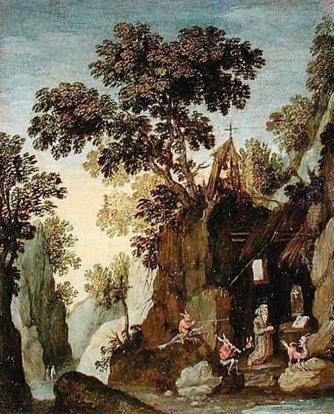 The Temptation of St. Anthony - view 1