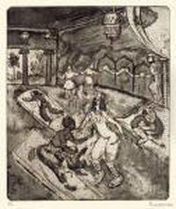 Russisches Ballett I by Hermann Max Pechstein