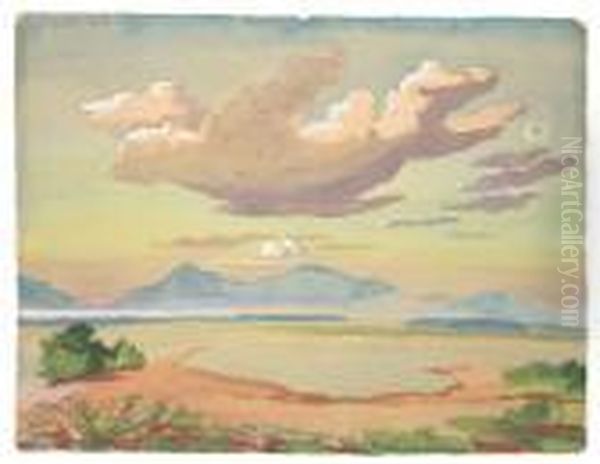 Grosse Wolke Am Chiemsee - view 1