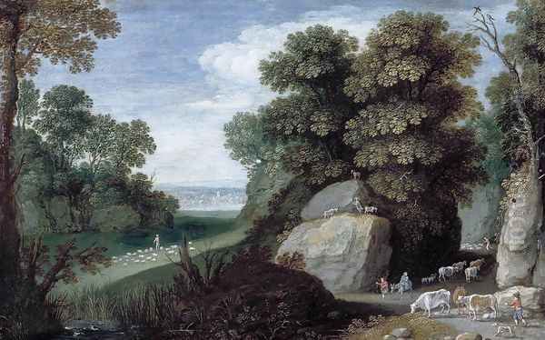 Rocky Pastoral Landscape - view 1