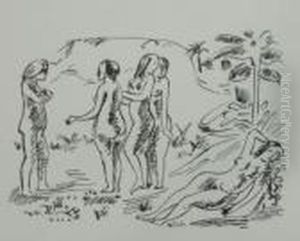 Reisebilder Italien Sudsee by Hermann Max Pechstein
