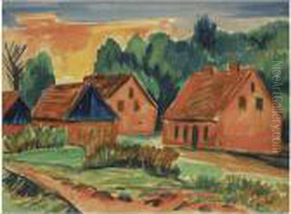 Rote Hauser (red Houses) - view 1