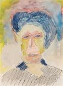 Portrait by Hermann Max Pechstein