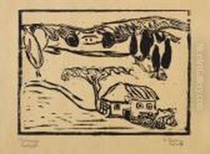 Italienischelandschaft by Hermann Max Pechstein