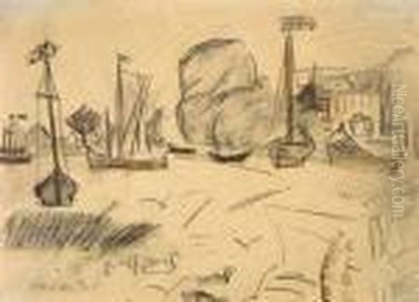 Schiffe Im Hafen - view 1