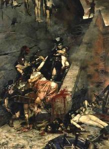 Andromache, 1883 by Georges Antoine Rochegrosse