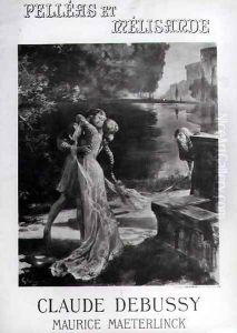Frontispiece to Pelleas and Melisande, by Claude Debussy 1862-1918 and Maurice Maeterlinck 1862-1949