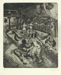 Russisches Ballett. I by Hermann Max Pechstein