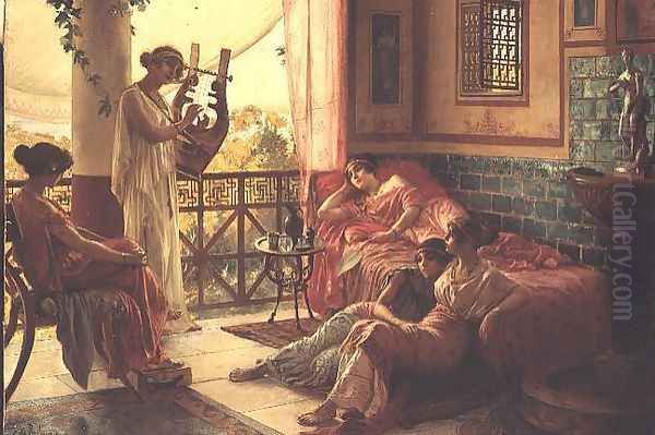 The Lyre Player - view 1