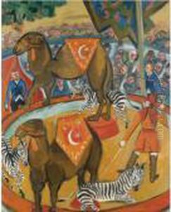 Zirkus Mit Dromedaren (circus With Dromedaries)