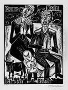 Das Vater Unser X by Hermann Max Pechstein
