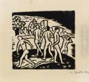 Sommer Iii by Hermann Max Pechstein