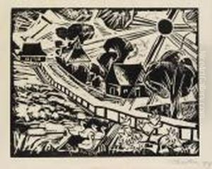 Der Morgen by Hermann Max Pechstein