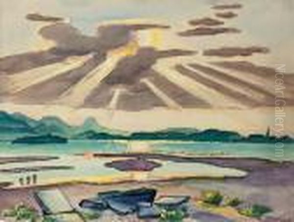Chiemseelandschaft - view 1