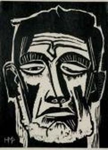 Kopf Eines Seemannes by Hermann Max Pechstein