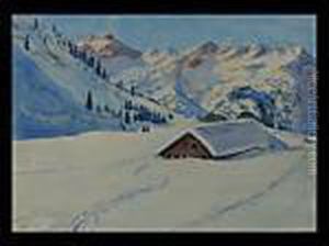 Die Willersalpe by Hermann Max Pechstein