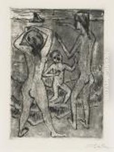Am Strand, From Die Schaffenden by Hermann Max Pechstein