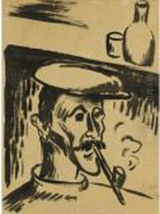 Sailor by Hermann Max Pechstein