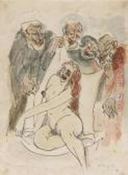 Susannah In The Bath - view 1