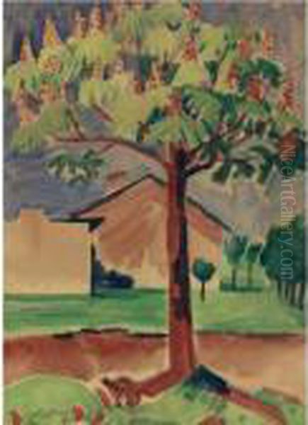 Kastanienbaum (chestnut Trees) - view 1