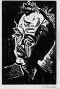 Ein Musiker by Hermann Max Pechstein