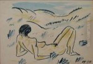 Madchenakt by Hermann Max Pechstein
