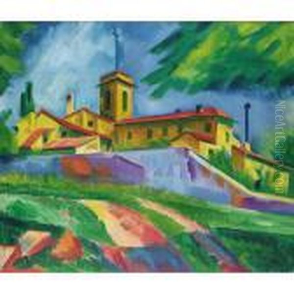 Italienische Kirche (kloster Von
 San Gimignano) (italian Church (convent Of San Gimignano)) - view 1