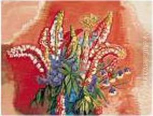 Blumen (flowers) by Hermann Max Pechstein