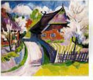 Fruhling (spring) by Hermann Max Pechstein