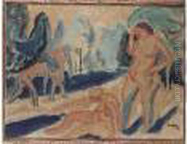 Quatre Baigneuses, 1911. - view 1