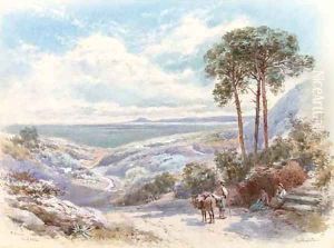 View of Ischia, Bay of Naples by Charles Rowbotham