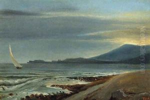 Seascape by Theodore Rousseau