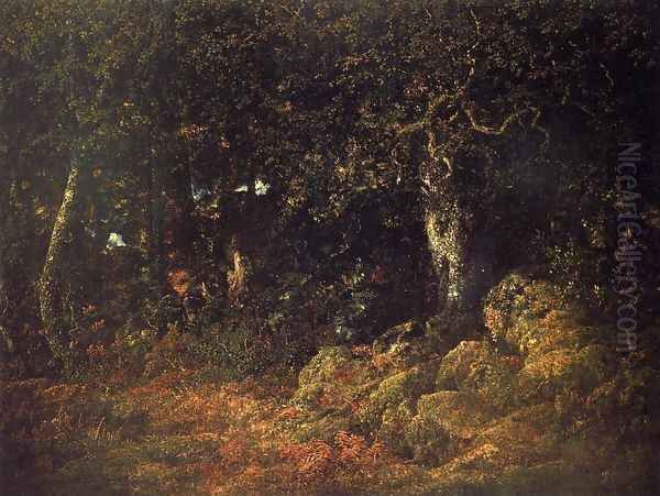 The Oak in the Rocks - view 1