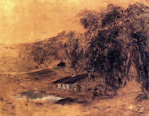 Cottages among Trees - view 1