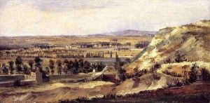 Panoramic Landscape I by Theodore Rousseau