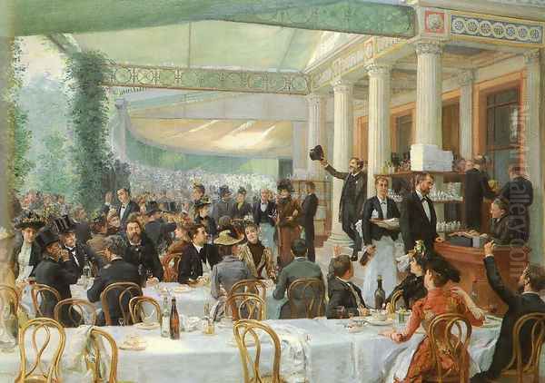 Dejeuner Du Salon, Au Cafe La Cascade - view 1