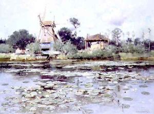 A Mill Pond by Frank Richards