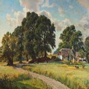 Landskab Ved Skarrids Holm Landskab Ved Skarrids Holm