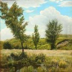 A German Summerlandscape From Bad Lippspringe A German Summerlandscape From Bad Lippspringe