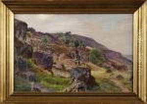 Motiv Frankullaberg by Viggo Christian Frederick Pedersen