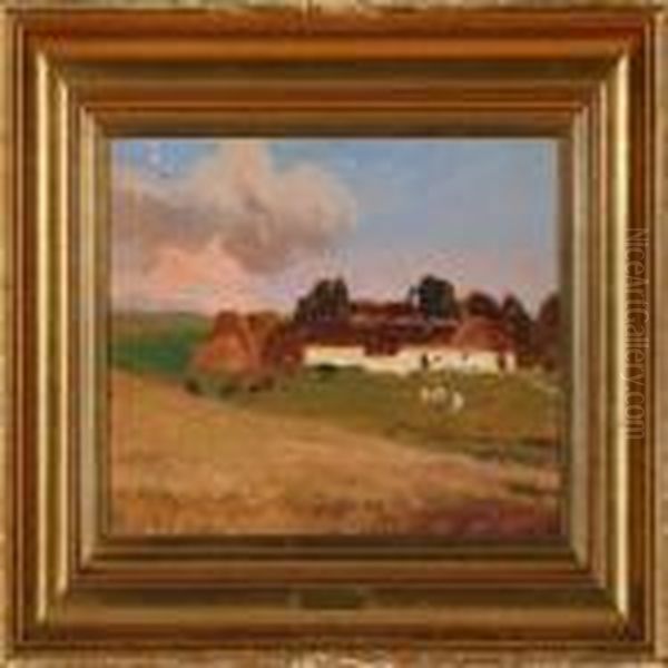 A Farm At Skamstrup,denmark - view 1