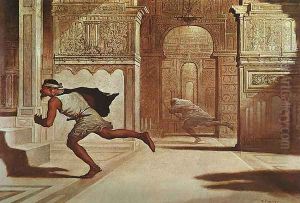 Flight and Pursuit 1872 by William Rimmer