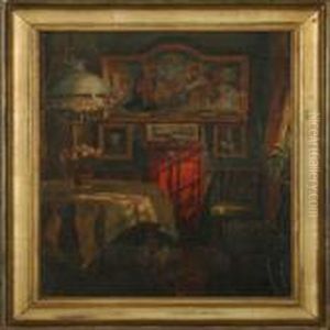 Interior by Viggo Christian Frederick Pedersen