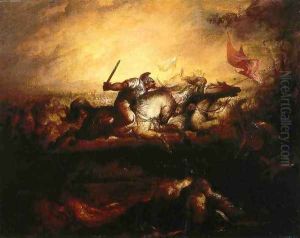 Battle of the Amazons by William Rimmer